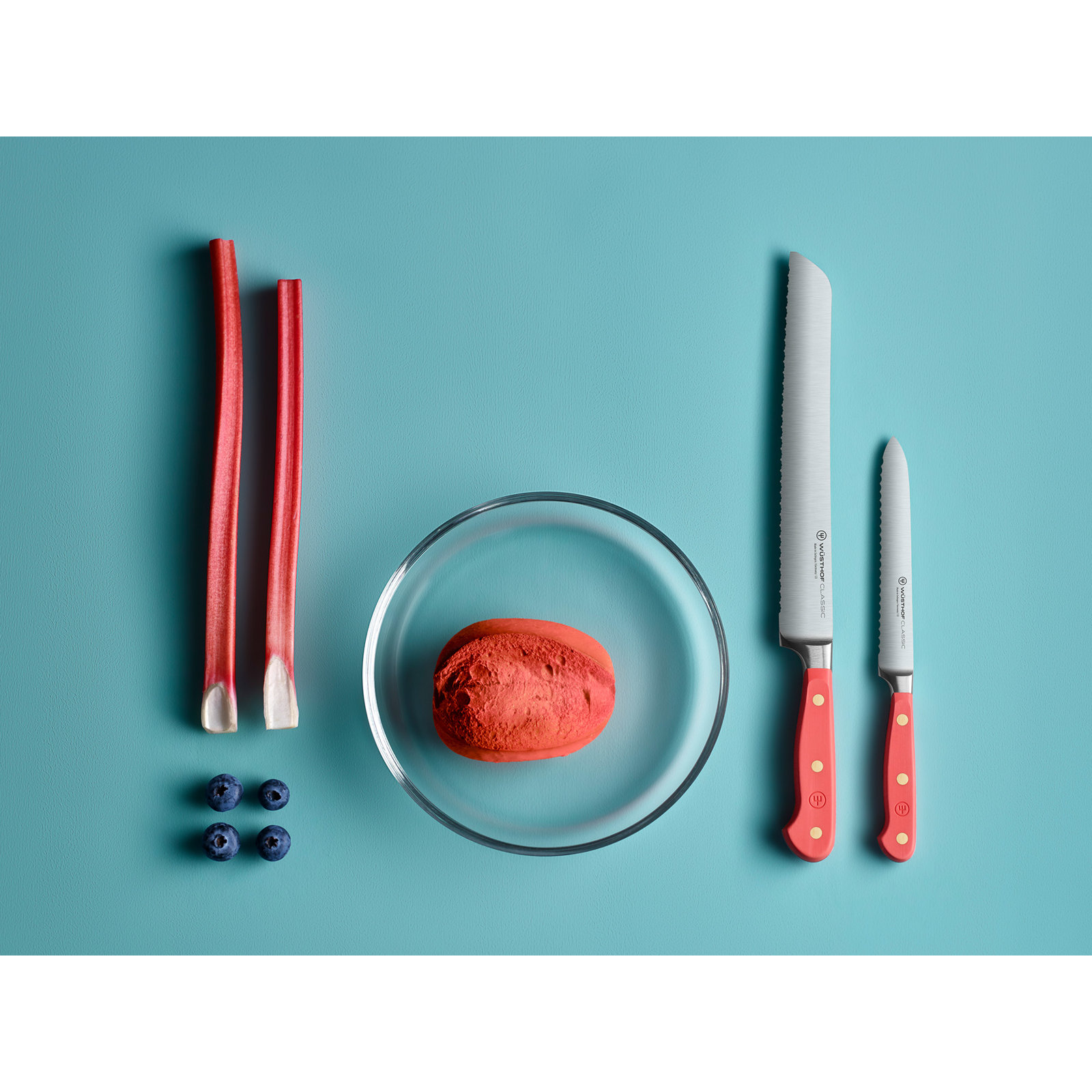 WÜSTHOF German Classic Color Coral Peach 9" Double Serrated Bread Knife