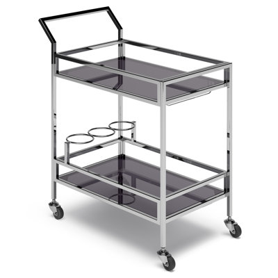 Moderne - Chariot-bar 26 po - Chrome