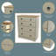 Solid Wood 4 - Drawer Rectangle Accent Chest