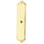 Contemporary Metal Knob Backplate-5220162