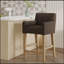 Upholstered 26 Inch Counter Stool - Weathered -1892956939-1892956942