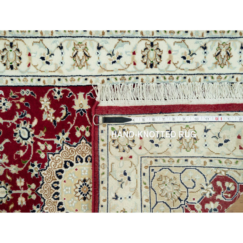 Celene One-of-a-Kind Rectangle 2'7" X 4'1" New Age Wool Area Rug Red