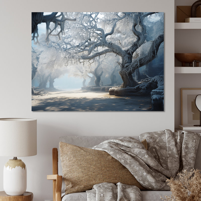 «Winter Frozen Tranquility I», reproduction, Toile tendue, H 34 po x l 44 po x P 1,5 po