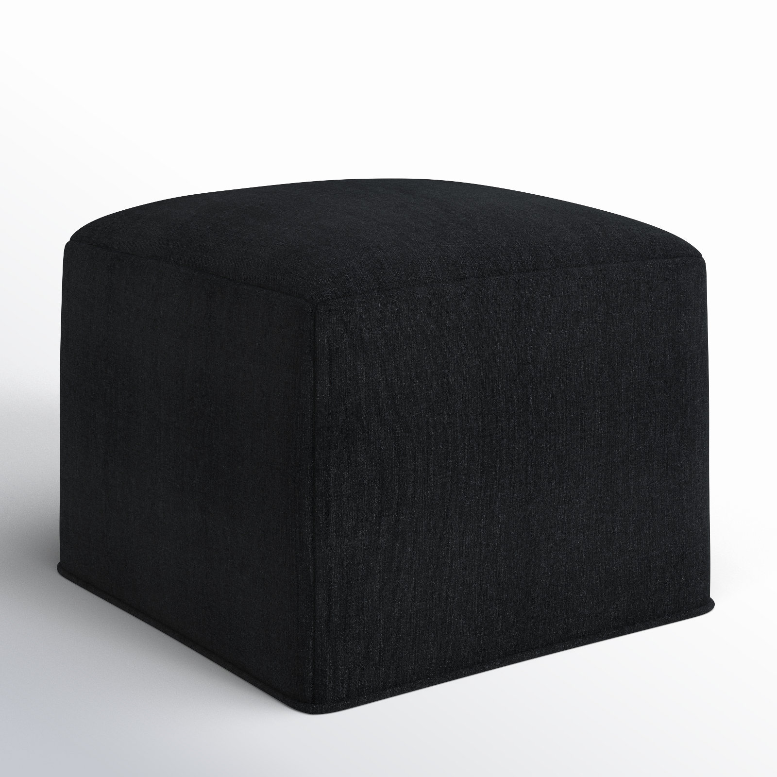 Praia 22" Sunbrella® Patio Ottoman, Cast Silver Sunbrella®