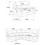 Canapé modulaire inclinable électrique Mclean