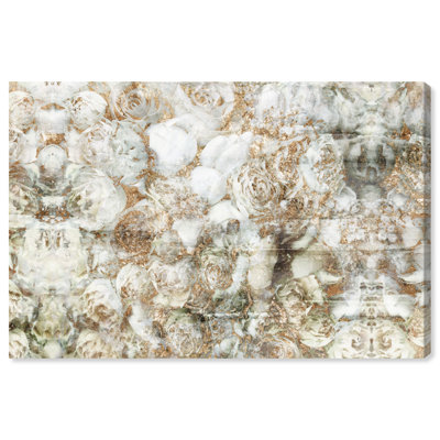 " Golden White Roses "