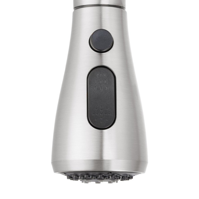 Belfry Kitchen Pull Out Touchless Kitchen Faucet, Silver