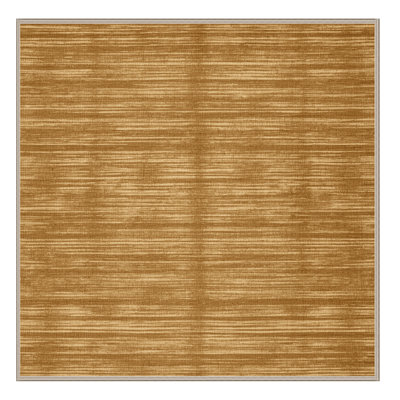 Tapis brun uni lavable à la machine