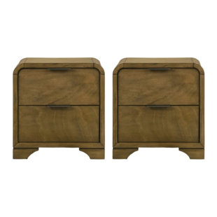 Locke Transitional Wood 2 Pieces Fully Assemble Bedroom Set