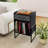 Record Player Stand Turntable Stand with Drawer & Record Holder Display Shelf-511356297