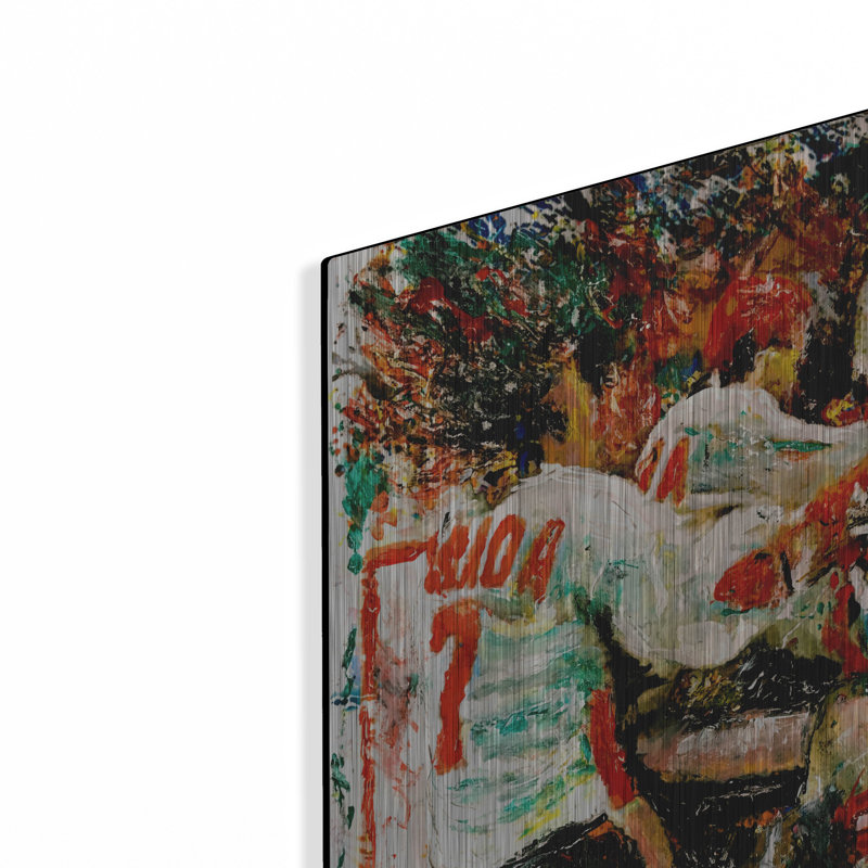 Winston Porter «The But 72 1» par Murray Henderson, art mural en métal, H 24 po x l 16 po
