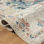 Tapis bleu / ivoire Evelyn Performance-1150658897