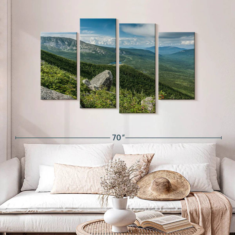 Alvord Katahdin Mountainscape, 32" H x 52" W