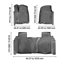 3 pièces de tapis de sol automobile pour Silverado / GMC Sierra 1500
