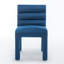 Chaise d'appoint rembourrée en velours Cowger-1219984007