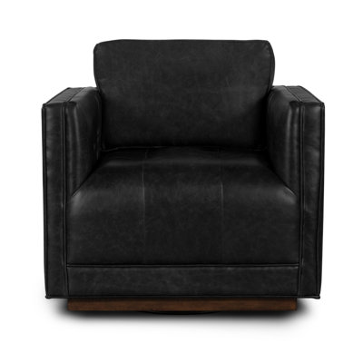 Kiera Swivel Chair, Palermo Cognac
