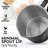 Zulay Kitchen Bacon Grease Strainer - Black