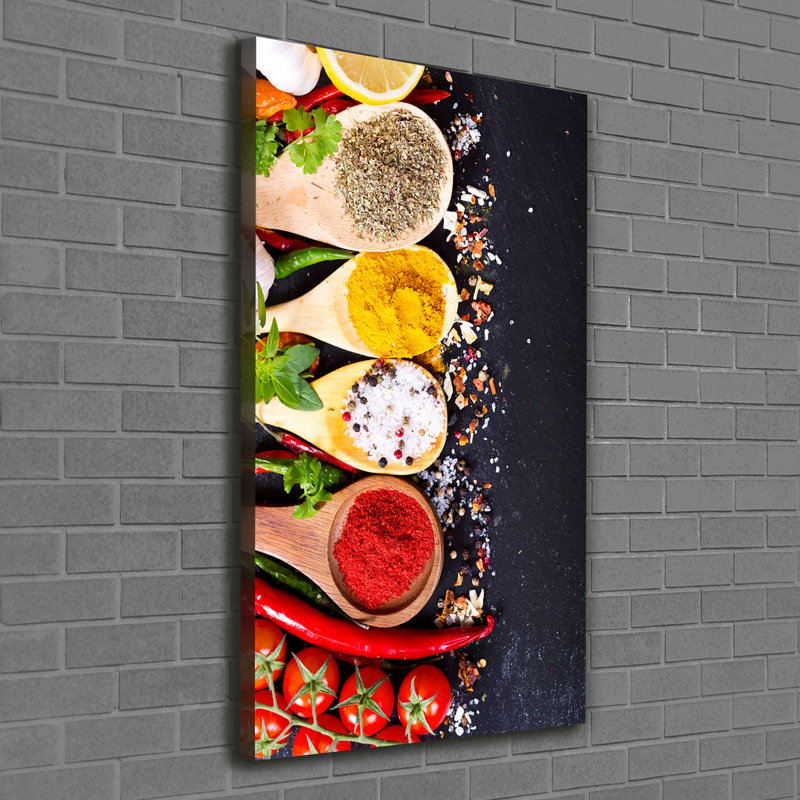 Spices - Wrapped Canvas Print