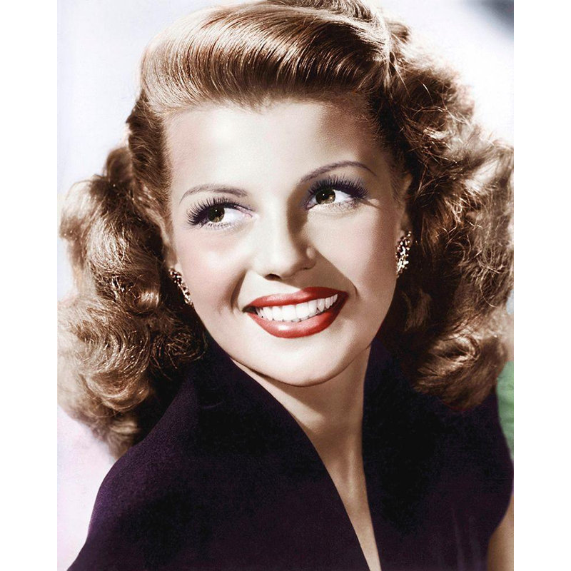 Mercer41 Hollywood, galerie de photos d'archives sur toile tendue, Rita Hayworth (64_488681), H 24 po x l 20 po