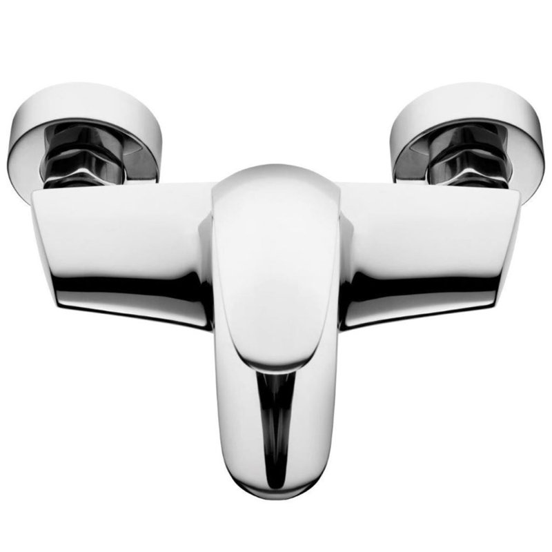 Fala Wall-Mounted Bath Tap Burgos Brass