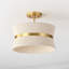 Abbington Rope Semi Flush Mount