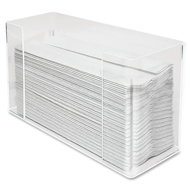 Distributeur pliant en c kantek, transparent
