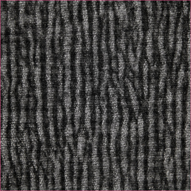 Module de repose-pieds pour canapé modulaire modulaire, chenille de 26 po x 26 po de large pour appartement / salon | Noir | Bois massif