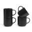Over&Back Stackable Semi-Matte Hand-Finished Stoneware Mugs, Set of 4-99312905