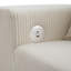 3 Seater Corduroy Sofa Bed with Storage-2038880851