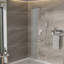 Système de douche polyvalent en acier inoxydable, expérience de spa moderne pour une baignade luxueuse
