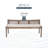 Donner Cane Back Cushioned Bench-1569490981