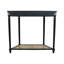 Console Carterlee Demilune avec tablette en canne-121786164