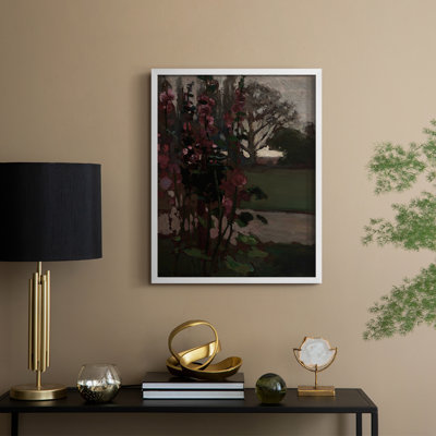 Vintage Landscape CXXV Framed Print - Solid Wood
