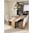Rosvara Red Matte Natural Stone Dining Table