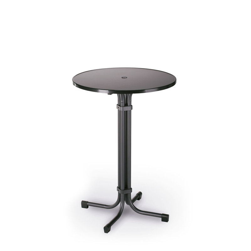 Multiflex Bar Table Round, 110cm H x 80cm diameter, Anthracite