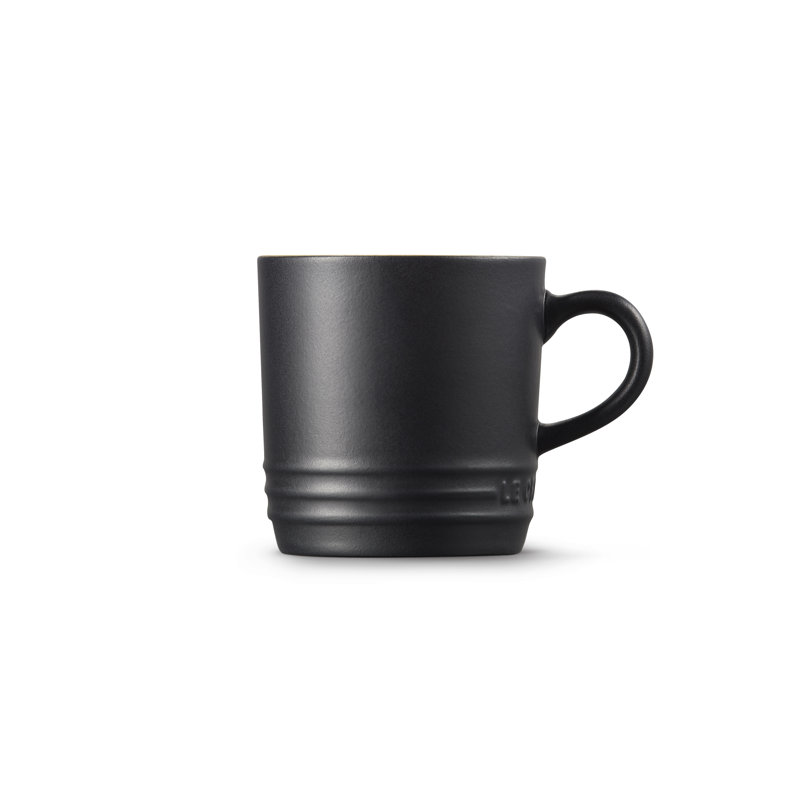 Le Creuset London Coffee Mug, Satin Black, 100ml