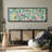 Abstract Botanical Vine Extra Large Pictures Framed Canvas Print Wall Art-111666131-107117997
