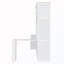 Lit escamotable double avec bureau et armoires-2040586427