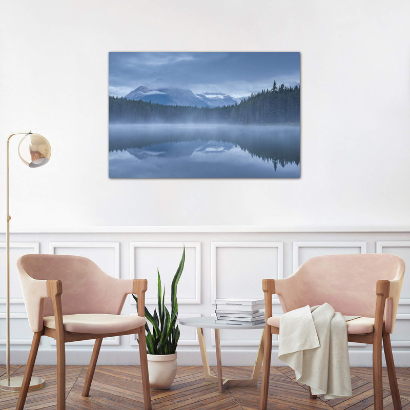 Herbert Lake I by Adam Burton - Print on Canvas, Wrapped Canvas, 30.48 cm H x 45.72 cm W