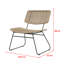 Elrama Patio Dining Side Chair with Cushion