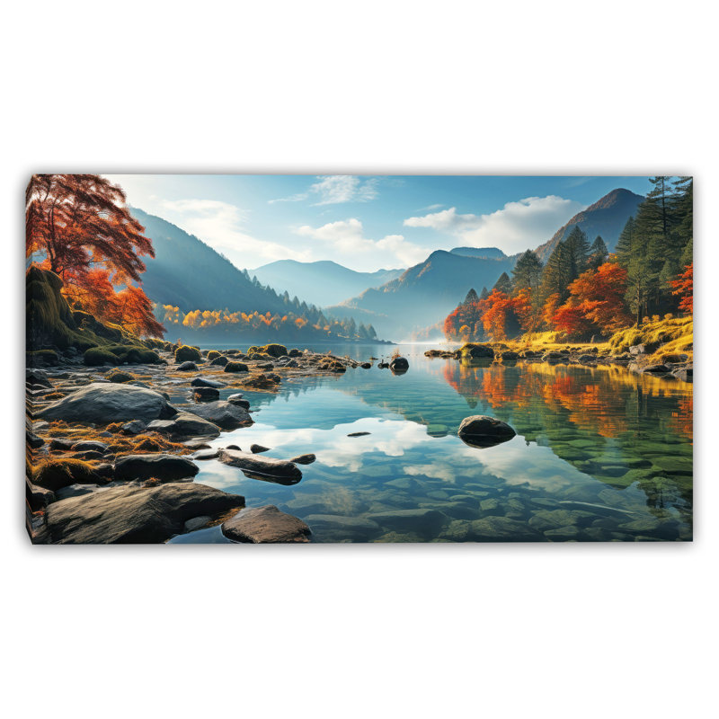 Toile tendue Golden Cove, H 20 po x l 36 po