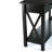 Kitchener 47"W Solid Wood Contemporary Sofa Table with 2 Drawers, Bottom Shelf and X-Design Side Panels-248893208