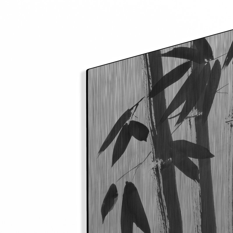 "Bamboo Carre 02" par Pechane, H 12 po x l 12 po