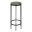 Table d'appoint, bout, rond, table d'appoint, petite, lampe, table de chevet, stratifié, métal, contemporain-6439664