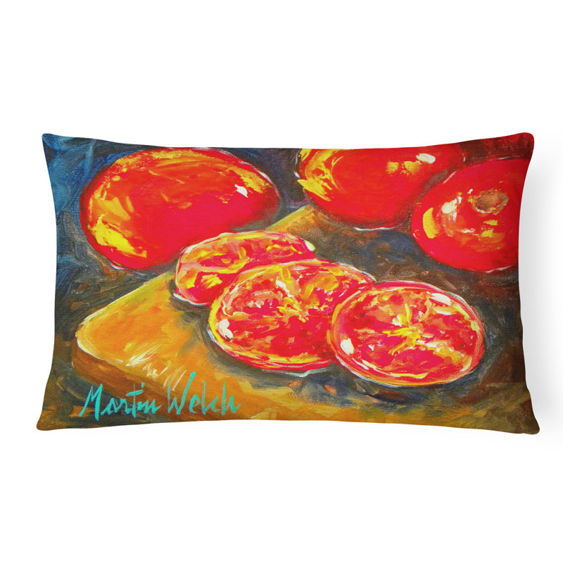 Coussin décoratif intérieur/extérieur slice Tomatoes