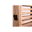 4 écrans d'intimité pliants en bois massif, l 55,2 po x H 65 po, ton naturel, charnières en métal pour une utilisation et un pliage faciles, décorent l'isolation intérieure d'une largeur de 55,2 po et d'une hauteur de 65 po, sans effort