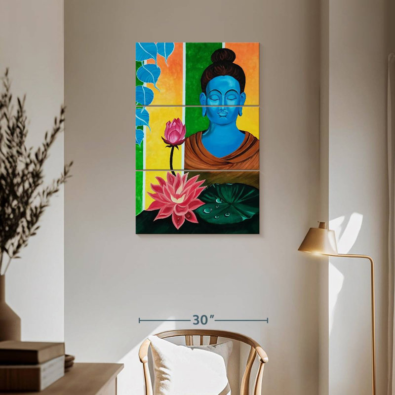 Bouddha Leisha Gautam, H 57 po x l 36 po