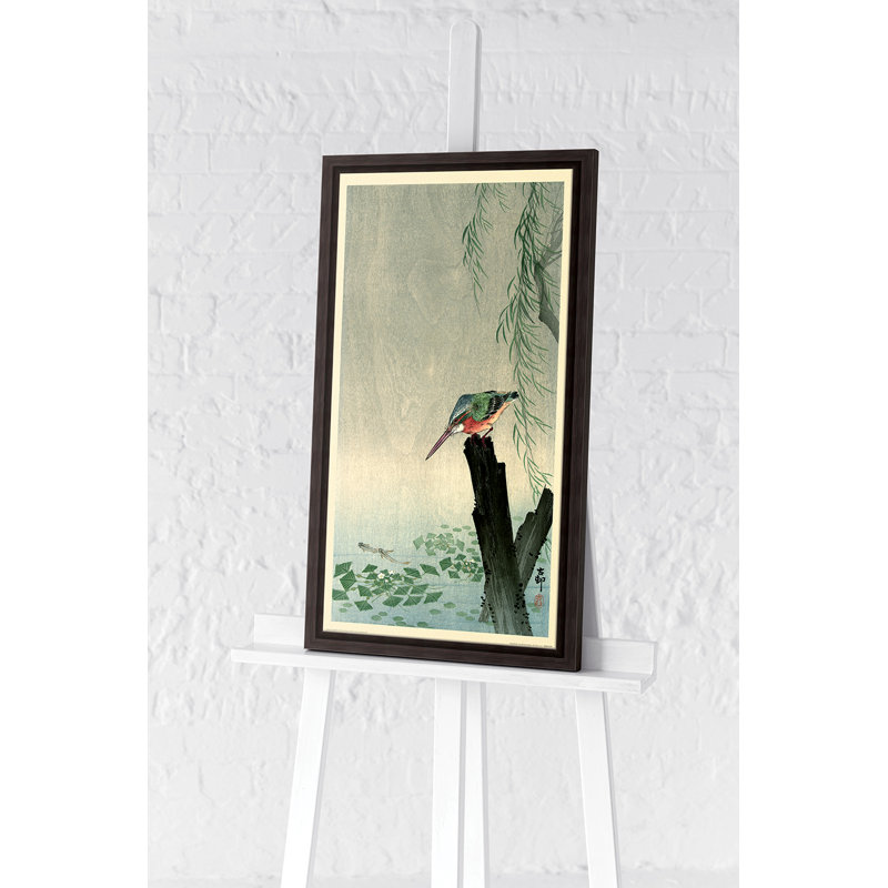 Kingfisher by Ohara Koson - No Frame Painting