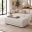 Repose-pieds Blanaid Chic Boucle