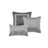 7 PCS Queen Comforter Set Grey-130217763